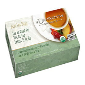 デビッドソンズ ティー ハーブ カモミール アンド フルーツ、ティーバッグ 100 個 Davidson's Tea Herbal Chamomile and Fruit, 100-Count Tea Bags