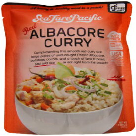 Sea Fare パシフィック アルバコア カレー、レッド、9 オンス (8 個パック) Sea Fare Pacific Albacore Curry, Red, 9 Ounce (Pack of 8)
