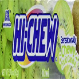 ハイチュウ 感覚的に噛み応えのある日本のフルーツキャンディ、キウイ、1.76 オンス (10 個パック) Hi-Chew Sensationally Chewy Japanese Fruit Candy, Kiwi, 1.76 Ounce (Pack of 10)