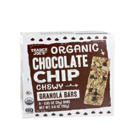 Trader Joe's オーガニック チョコレートチップ 噛み応えのあるグラノーラバー 6.8 オンス (2箱入り) Trader Joe's Organic Chocolate Chip Chewy Granola Bars 6.8 oz. (Pack of 2 bxes)
