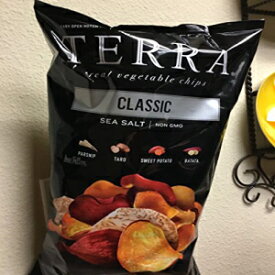 Terra Real ベジタブルチップス CLASSIC シーソルト 18 オンス Terra Real Vegetable Chips CLASSIC Sea Salt 18 oz.