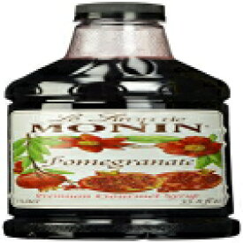 モナン フレーバーシロップ、ザクロ、33.8 オンスのペットボトル (4 個パック) Monin Flavored Syrup, Pomegranate, 33.8-Ounce Plastic Bottles (Pack of 4)