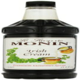 モナン フレーバーシロップ、アイリッシュクリーム、33.8 オンスのプラスチックボトル (4 個パック) Monin Flavored Syrup, Irish Cream, 33.8-Ounce Plastic Bottles (Pack of 4)