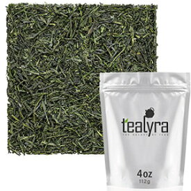 Tealyra - Hibi Uji Gyokuro - Luxury Japanese Green Tea - Rich Umami - High Antioxidants - Pure Green Tea - Medium Caffeine - 112g (4-ounce)