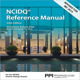 洋書 Paperback, Interior Design Reference Manual: Everything You Need to Know to Pass the NCIDQ Exam, 6th Ed