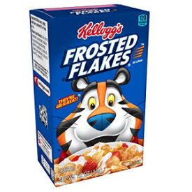 Kellogg's ブレックファストシリアル、フロストフレーク、無脂肪、1回分、1.2オンスボックス(70個パック) Kellogg's Breakfast Cereal, Frosted Flakes, Fat-Free, Single Serve, 1.2 oz Box(Pack of 70)