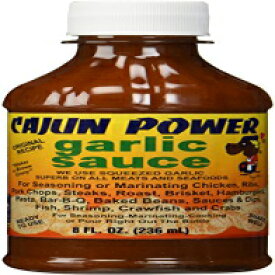 ケイジャンパワーソース (ガーリックソース、オリジナルレシピ) 8オンス Cajun Power Sauce (Garlic Sauce, Original Recipe) 8 oz