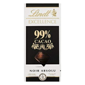 Lindt EXCELLENCE 99% カカオ ダーク チョコレート バー、1.8 オンス、12 パック、パッケージは異なる場合があります Lindt EXCELLENCE 99% Cocoa Dark Chocolate Bar, 1.8 oz, 12 Pack, Pack may vary