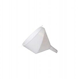 漏斗 - 25 cm - 白いプラスチック - 飛沫防止 Funnel - 25 cm - White Plastic - -Splash