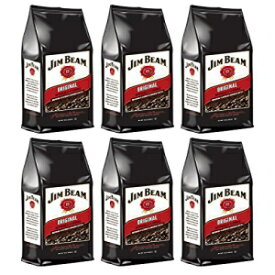 ジムビーム オリジナル バーボンフレーバーグラウンドコーヒー、6袋 (各12オンス) Jim Beam Original Bourbon Flavored Ground Coffee, 6 bags (12 oz ea.)