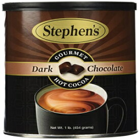 Stephens グルメ ホットココア、ダークチョコレート (ダークチョコレート、1ポンド(1パック)) Stephens Gourmet Hot Cocoa, Dark Chocolate (Dark Chocolate, 1 Pound (Pack of 1))