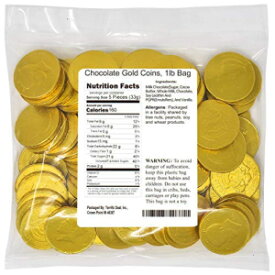 チョコレートゴールドコイン、1ポンドバッグ Chocolate Gold Coins, 1lb Bag