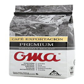 Oma カフェ エクスポート ライン プレミアム ロースト アンド グラウンド コロンビア コーヒー OMA トスダド イ モリド、500G Oma cafe Export Line Premium Roast and Ground Colombian Coffee OMA Tosdado y Molido, 500G