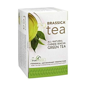 Brassica Tea 緑茶、truebroc 入り、ティーバッグ 16 個 Brassica Tea Green Tea with truebroc, 16 Tea Bags