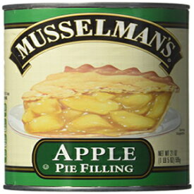 Musselman のアップルパイ フィリングネット 重量 21 オンス (2 個パック) Musselman's Apple Pie Filling net wt 21OZ(pack of 2)
