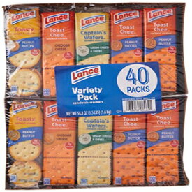 ランス バラエティ パック、40 カウント、(総重量 56.8 オンス) Lance Variety Pack,40 count, (56.8 oz total weight)