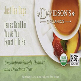 Davidson's ティーバッグ、煎茶、100 個 Davidson's Tea Bags, Sencha, 100 Count