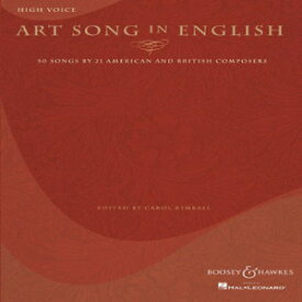 洋書 Paperback, Art Song in English - 50 Songs by 21 American and British Composers: High Voice