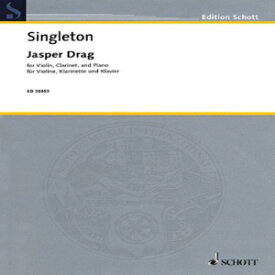 洋書 Paperback, Jasper Drag: Violin, Clarinet, and Piano
