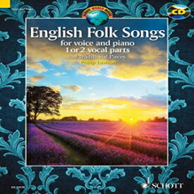 洋書 Paperback, English Folk Songs for Voice and Piano: 30 Traditional Pieces (Schott World Music)