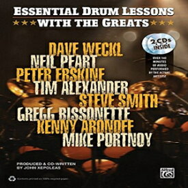 洋書 Drum Lessons with the Greats -- Complete: Book & 2 CDs