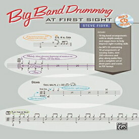 洋書 Big Band Drumming at First Sight: Book & CD