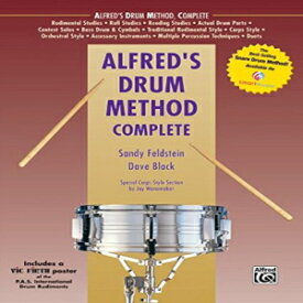 洋書 Alfred's Drum Method Complete: Book & Poster