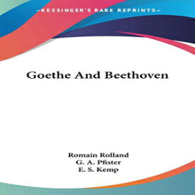 洋書 Paperback, Goethe And Beethoven
