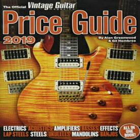 洋書 Paperback, The Official Vintage Guitar Magazine Price Guide 2019