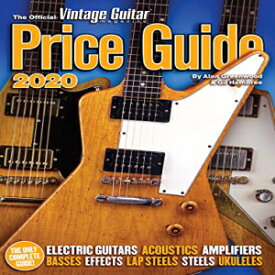 洋書 Paperback, The Official Vintage Guitar Magazine Price Guide 2020