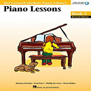 m Paperback, Piano Lessons Book 3 - Book/Online Audio & MIDI Access Included: Hal Leonard Student Piano Library (Hal Leonard Student Piano Library (Songbooks))