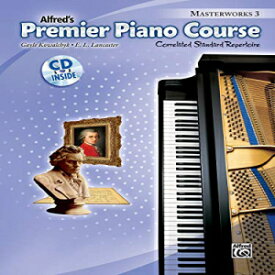 洋書 Paperback, Premier Piano Course Masterworks, Bk 3: Correlated Standard Repertoire, Book & CD