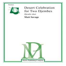 洋書 Paperback, Desert Celebration for Two Djembes: Djembe Duet, Part(s)