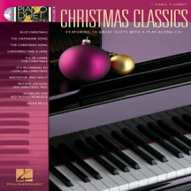 洋書 Hal Leonard Paperback, Christmas Classics: Piano Duet Play-Along Volume 8