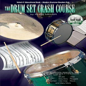 洋書 Paperback, The Drum Set Crash Course: An Encyclopedia Designed to Develop an Understanding of Many Musical Styles, Book & Online Audio