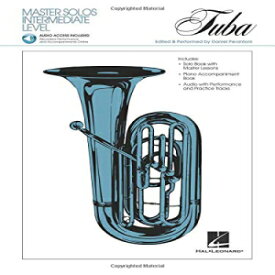 洋書 Paperback, Master Solos Intermediate Level - Tuba (B.C.): Book/Online Audio