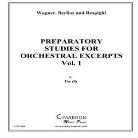 洋書 Paperback, Preparatory Studies for Orchestral Excerpts, Vol. 1: for Tuba