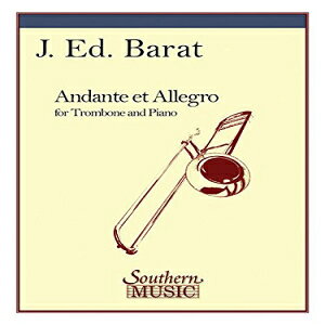 m Paperback, Andante and Allegro: Trombone