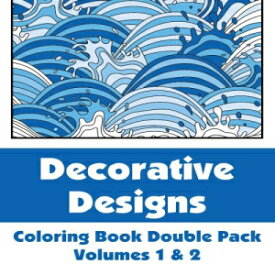 洋書 Decorative Designs Coloring Book Double Pack (Volumes 1 & 2) (Art-Filled Fun Coloring Books)