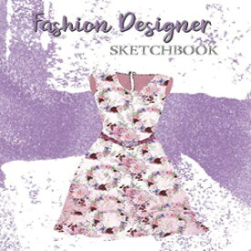 洋書 Paperback, Fashion Designer Sketchbook: With Ready To Dress Model Template
