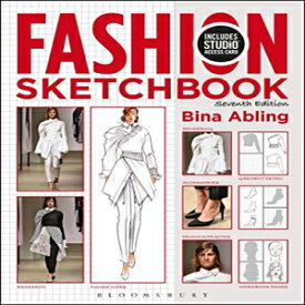 洋書 Paperback, Fashion Sketchbook: Bundle Book + Studio Access Card