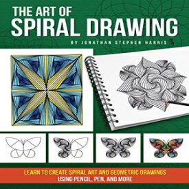 洋書 Paperback, The Art of Spiral Drawing: Learn to create spiral art and geometric drawings using pencil, pen, and more