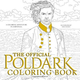 洋書 The Official Poldark Coloring Book: A Coloring Adventure in Cornwall