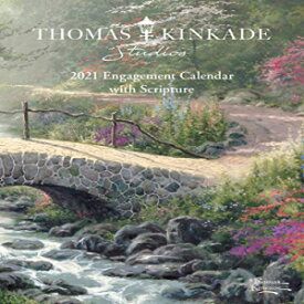 洋書 Calendar, Thomas Kinkade Studios 2021 Engagement Calendar with Scripture
