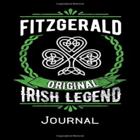 洋書 Paperback, Fitzgerald Original Irish Legend Journal: Irish Surname Notebook Family Name Gift Blank Lined Book