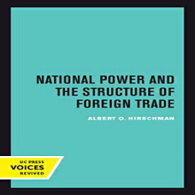 洋書 National Power and the Structure of Foreign Trade