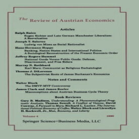 洋書 The Review of Austrian Economics: Volume 4