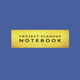洋書 Project Planner Notebook: Blue Organizer For Your Projects Or Meetings, Our Book Includes: Attendees List, Action Items, Notes, Follow Up, & To Do List | 8”x10” Large Softback Journal