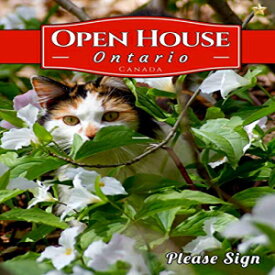 洋書 Ontario Canada Open House: An Open House Guest Book /Guest Registry for the Real Estate Professional that includes spaces for guests' signatures, ... numbers and real estate professional's notes.