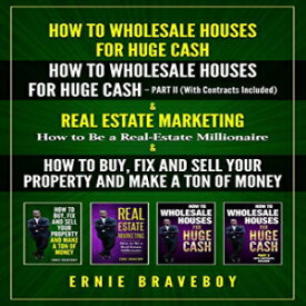 洋書 HOW TO WHOLESALE HOUSES FOR HUGE CASH HOW TO WHOLESALE HOUSES FOR HUGE CASH – PART II (WITH CONTRACTS INCLUDED) REAL ESTATE MARKETING HOW TO BE A REAL ESTATE MILLIONAIRE & HOW TO BUY AND FIX AND SELL